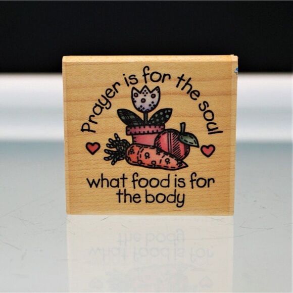 Easter Stamps Religious Prayer For The Soul And Easter Window Rubber Stamps - Picture 3 of 8